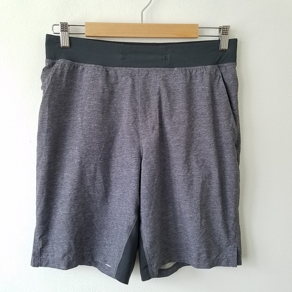 Lululemon Athletica Grey Running Shorts Size Medium - Picture 1 of 12